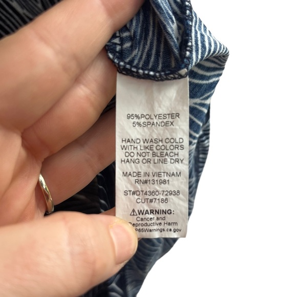 Delirious Tie Front Blouse - Picture 4 of 5